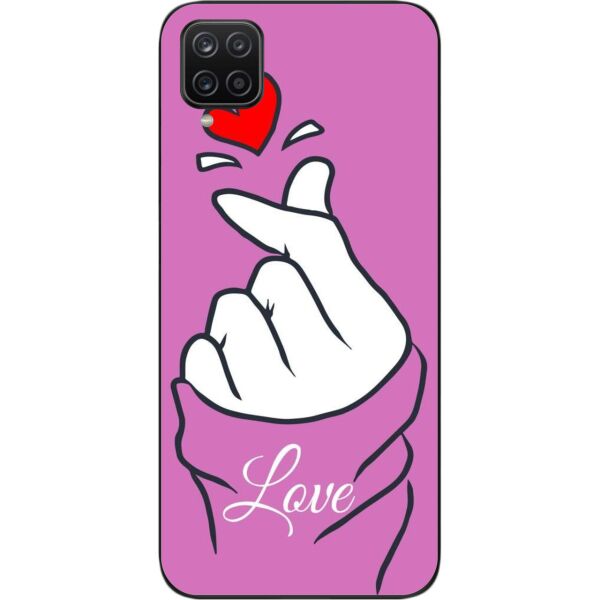 

Оригинальный силиконовый чехол SMTT для Samsung A12 Galaxy A125F с картинкой Рука