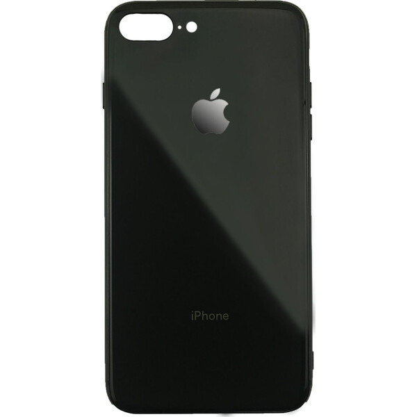 

Чехол накладка xCase на iPhone 7 Plus/8 Plus Glass Silicone Case Logo black