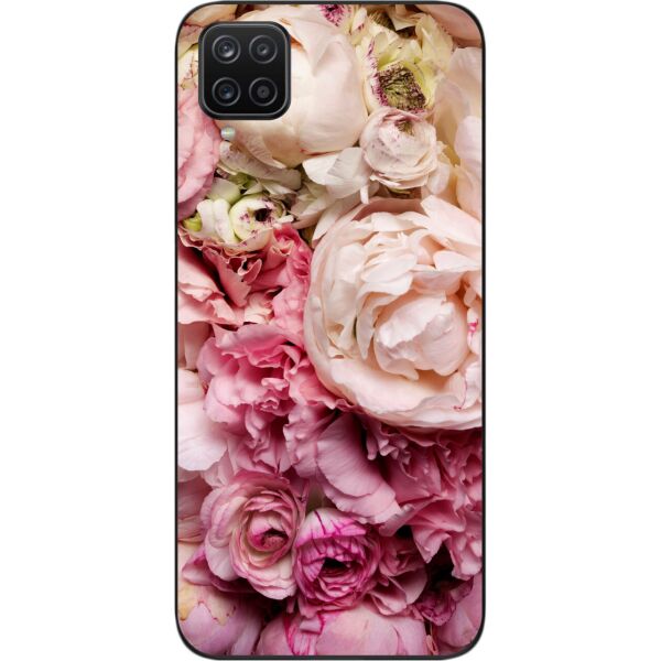 

Оригинальный чехол SMTT для Samsung A12 Galaxy A125F с картинкой Пионы