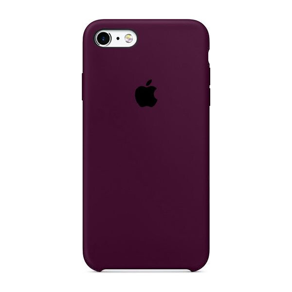 

Чехол накладка xCase на iPhone 5/5s/se Silicone Case marsala