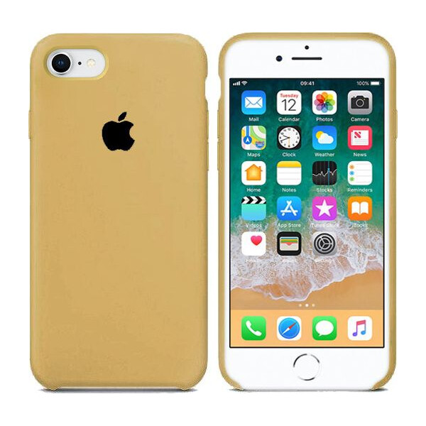 

Чехол накладка xCase на iPhone 7/8 Silicone Case Gold