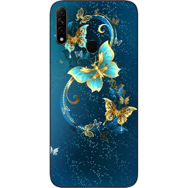 

Чехол силиконовый SMTT для OPPO A31 с картинкой Красивые бабочки