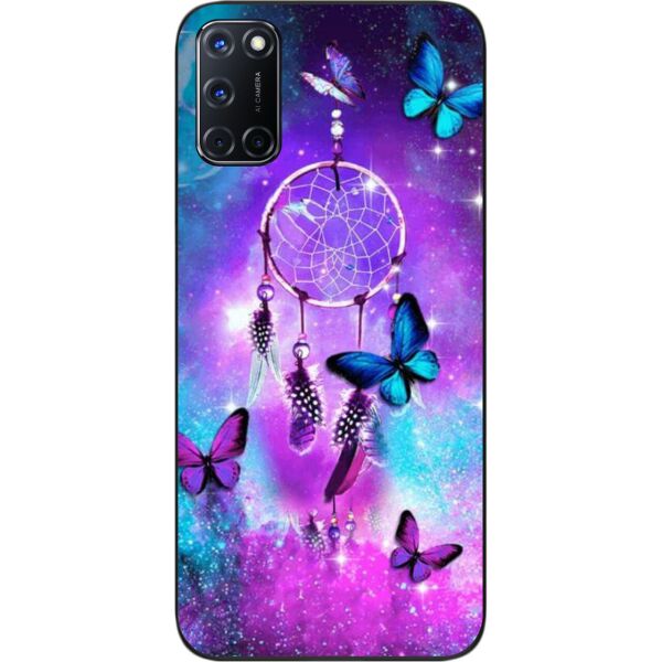 

Силиконовый чехол SMTT для OPPO A52 с картинкой Бабочки и оберег