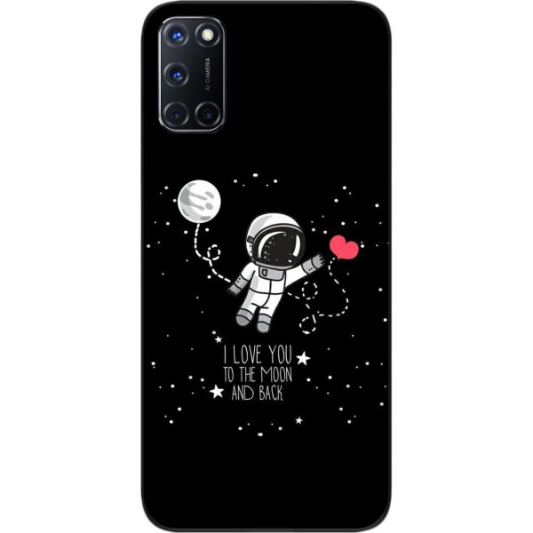 

Силиконовый чехол SMTT для OPPO A52 с картинкой Любовь до луны