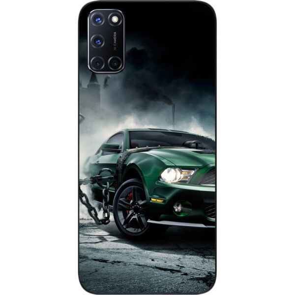 

Бампер силиконовый SMTT для OPPO A72 с рисунком Мустанг