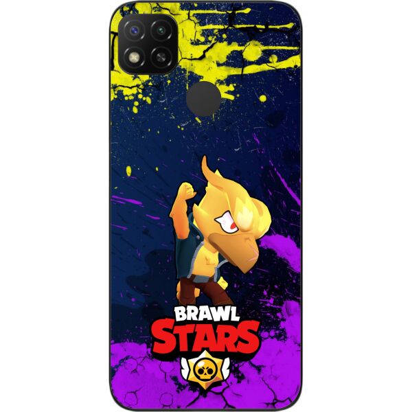 

Силиконовый чехол SMTT для Xiaomi Redmi 9C с картинкой Бравл Старс герой Ворон феникс