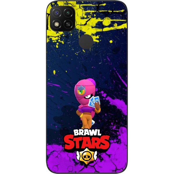

Силиконовый чехол SMTT для Xiaomi Redmi 9C с картинкой Бравл Старс герой Тара