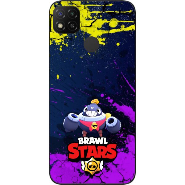

Силиконовый чехол для SMTT Xiaomi Redmi 9C с картинкой Бравл Старс герой Тик