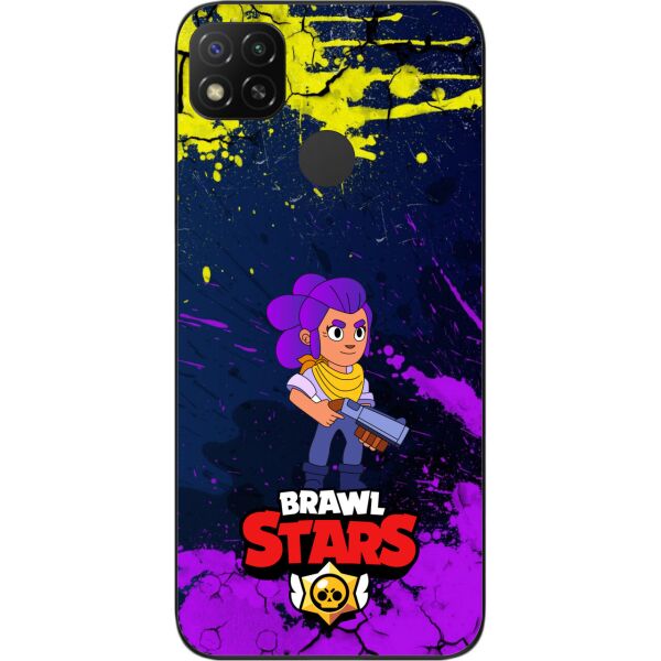 

Силиконовый чехол SMTT для Xiaomi Redmi 9C с картинкой Бравл Старс герой Шелли