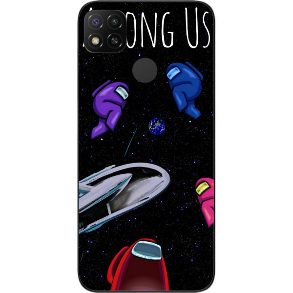 

Силиконовый чехол SMTT для Xiaomi Redmi 9C с картинкой Among us Играем
