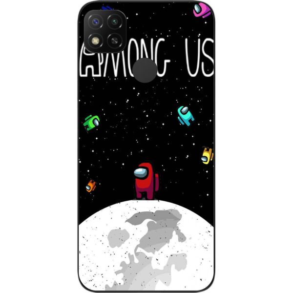 

Силиконовый чехол SMTT для Xiaomi Redmi 9C с картинкой Among us На луне