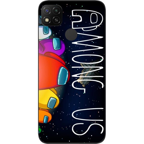 

Силиконовый чехол SMTT для Xiaomi Redmi 9C с картинкой Among us Среди нас