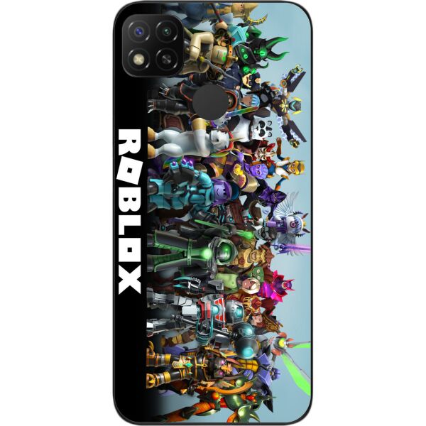 

Силиконовый чехол SMTT для Xiaomi Redmi 9C с картинкой Игры Роблокс герои