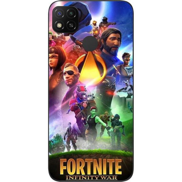 

Силиконовый чехол SMTT для Xiaomi Redmi 9C с картинкой Игры Фортнайт