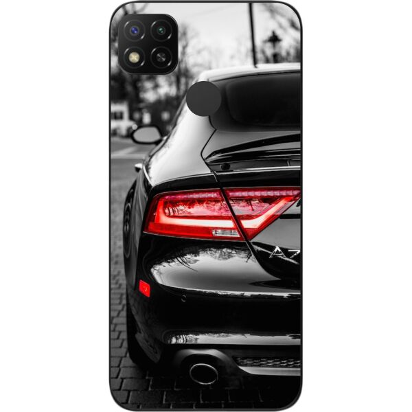 

Бампер силиконовый SMTT для Xiaomi Redmi 9C с рисунком Машина