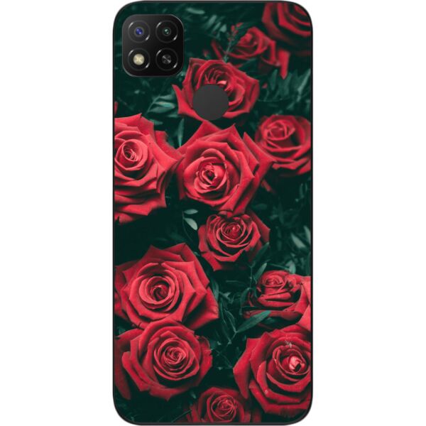 

Силиконовый бампер SMTT для Xiaomi Redmi 9C с изображением Розы
