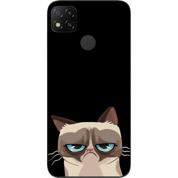 

Чехол силиконовый SMTT для Xiaomi Redmi 9C с картинкой Котяра