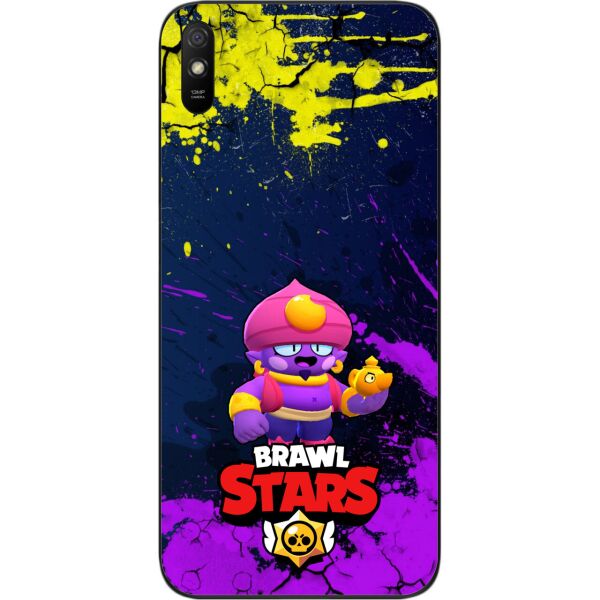 

Силиконовый чехол SMTT для Xiaomi Redmi 9A с картинкой Бравл Старс герой Джин