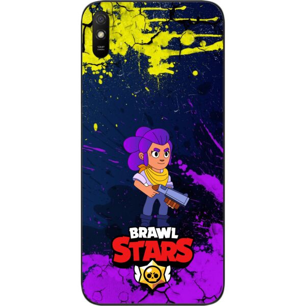 

Силиконовый чехол SMTT для Xiaomi Redmi 9A с картинкой Бравл Старс герой Шелли