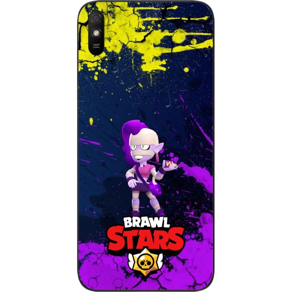 

Силиконовый чехол SMTT для Xiaomi Redmi 9A с картинкой Бравл Старс герой Эмз