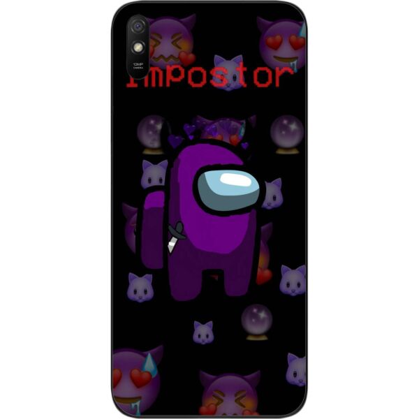 

Силиконовый чехол SMTT для Xiaomi Redmi 9A с картинкой Among us Impostor