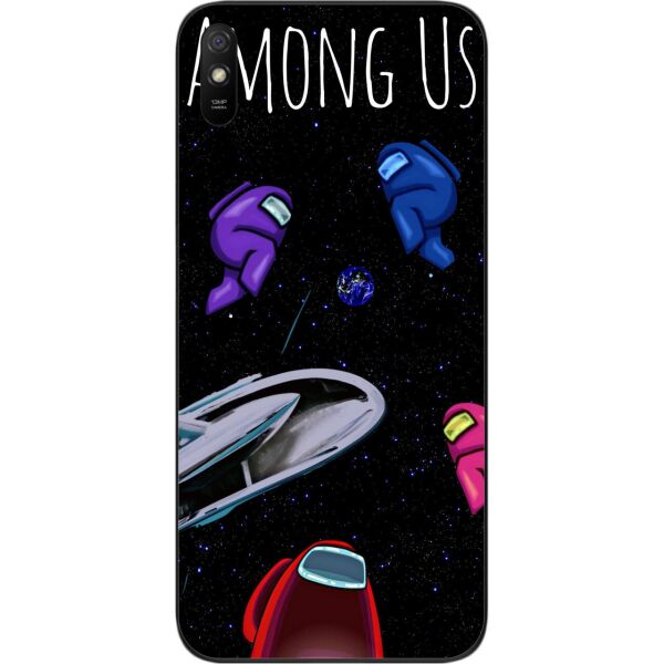 

Силиконовый чехол SMTT для Xiaomi Redmi 9A с картинкой Among us Играем