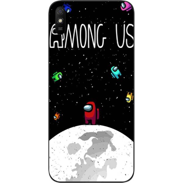 

Силиконовый чехол SMTT для Xiaomi Redmi 9A с картинкой Among us На луне