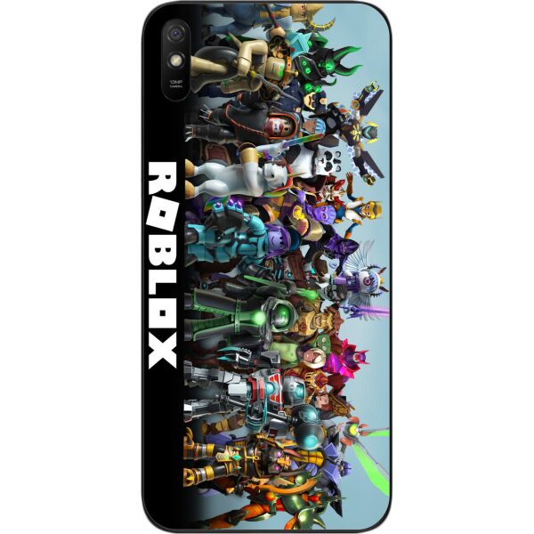 

Силиконовый чехол SMTT для Xiaomi Redmi 9A с картинкой Игры Роблокс герои