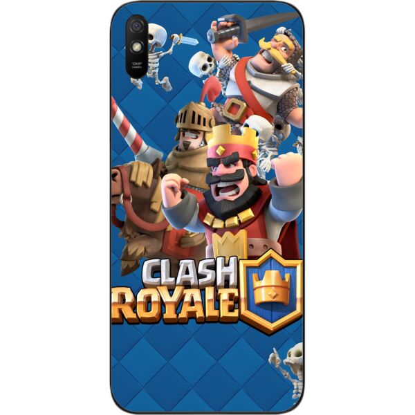 

Силиконовый чехол SMTT для Xiaomi Redmi 9A с картинкой Игры Clash Royale герои