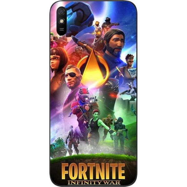 

Силиконовый чехол SMTT для Xiaomi Redmi 9A с картинкой Игры Фортнайт