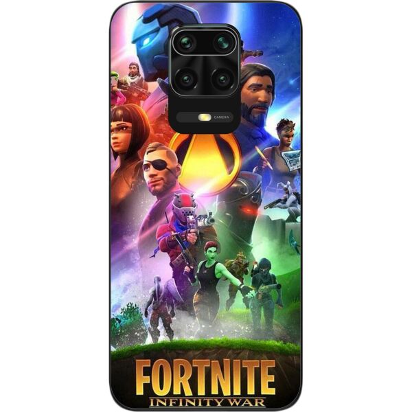

Силиконовый чехол SMTT для Xiaomi Redmi Note 9S / Note 9 Pro с картинкой Игры Фортнайт