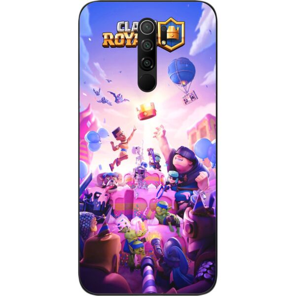 

Силиконовый чехол SMTT для Xiaomi Redmi 9 с картинкой Игры Клеш Рояль