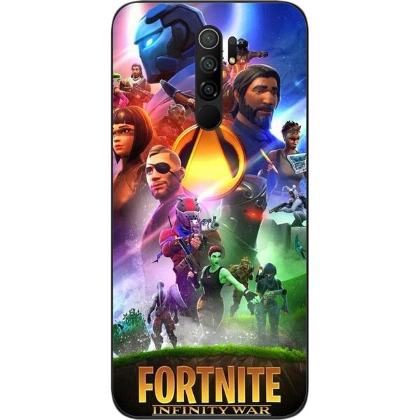 

Силиконовый чехол SMTT для Xiaomi Redmi 9 с картинкой Игры Фортнайт