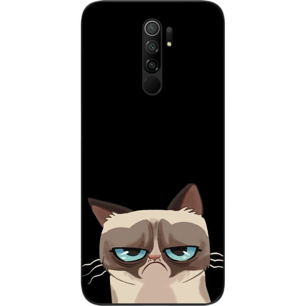 

Чехол силиконовый SMTT для Xiaomi Redmi 9 с картинкой Котяра