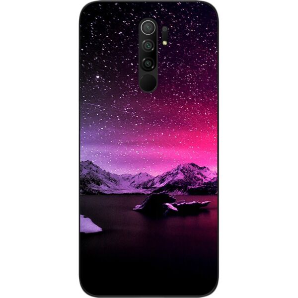 

Чехол силиконовый SMTT для Xiaomi Redmi 9 с картинкой Звезды