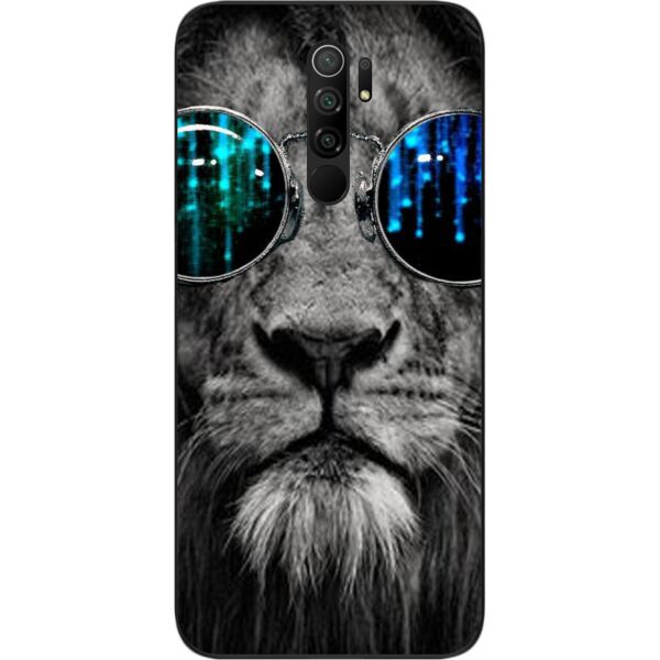 

Чехол силиконовый SMTT для Xiaomi Redmi 9 с картинкой Лев