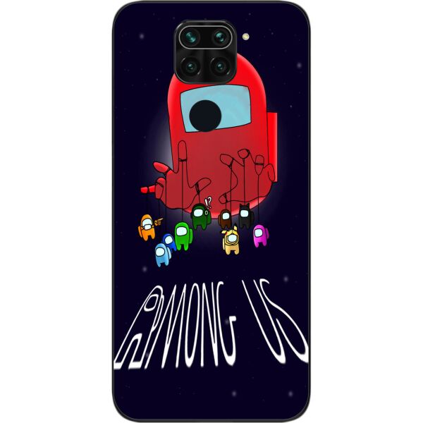 

Силиконовый чехол SMTT для Xiaomi Redmi Note 9 с картинкой Among us Марионетки