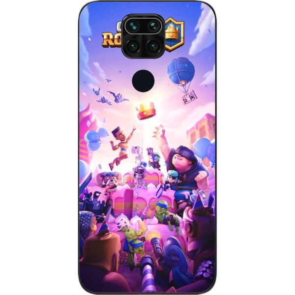 

Силиконовый чехол SMTT для Xiaomi Redmi Note 9 с картинкой Игры Клеш Рояль