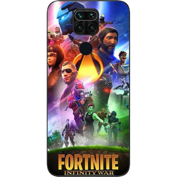 

Силиконовый чехол SMTT для Xiaomi Redmi Note 9 с картинкой Игры Фортнайт