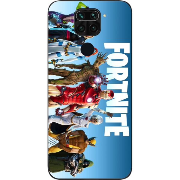 

Силиконовый чехол SMTT для Xiaomi Redmi Note 9 с картинкой Игры Fortnite мстители