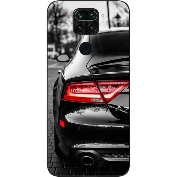 

Бампер силиконовый SMTT для Xiaomi Redmi Note 9 с рисунком Машина