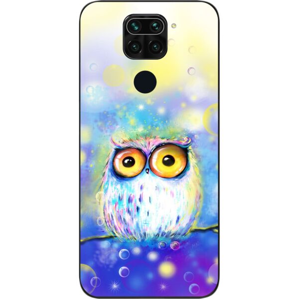 

Бампер силиконовый SMTT для Xiaomi Redmi Note 9 с рисунком Сова