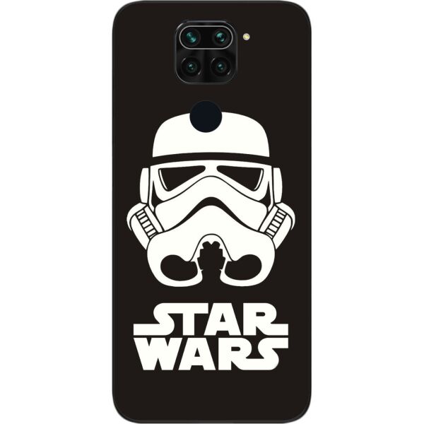 

Силиконовый чехол SMTT для Xiaomi Redmi Note 9 с картинкой Star Wars