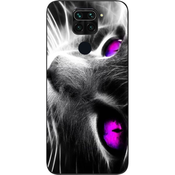 

Оригинальный бампер SMTT для Xiaomi Redmi Note 9 с картинкой Красивый кот