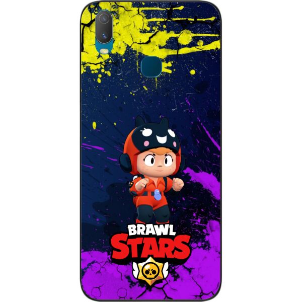 

Силиконовый чехол SMTT для Vivo Y11 с картинкой Бравл Старс герой Беа