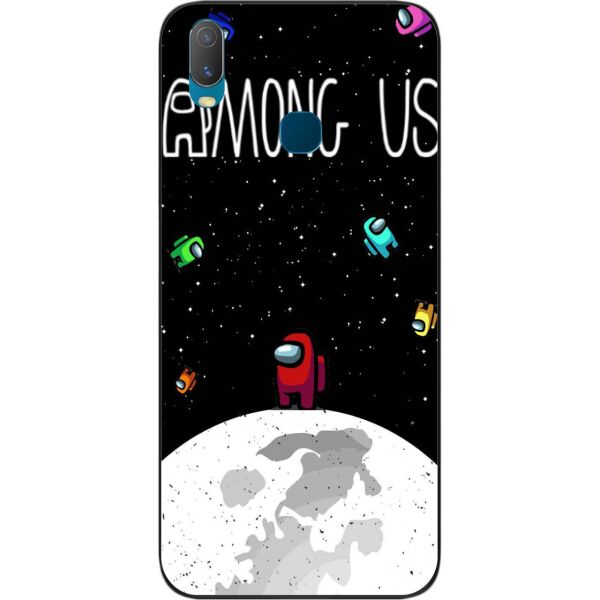 

Силиконовый чехол SMTT для Vivo Y11 с картинкой Among us На луне