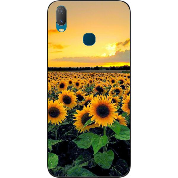 

Чехол силиконовый SMTT для Vivo Y11 с картинкой Подсолнухи