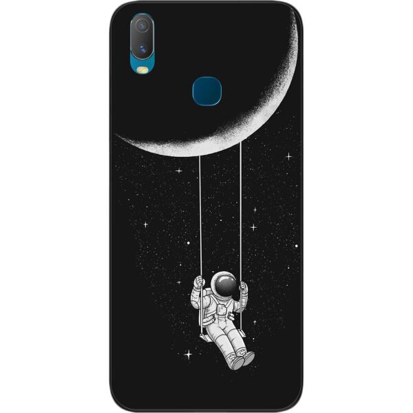 

Силиконовый бампер SMTT для Vivo Y11 с изображением Лунные качели