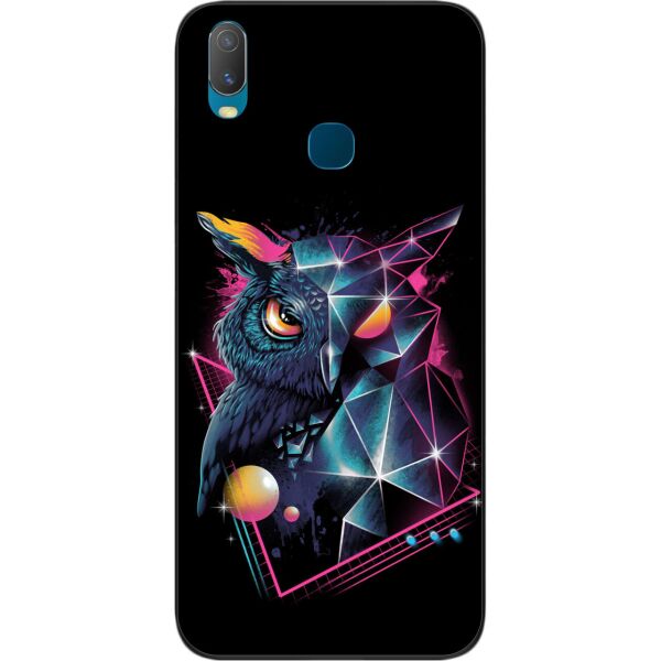 

Чехол силиконовый SMTT для Vivo Y11 с картинкой Сова абстракция