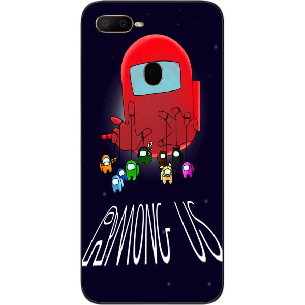 

Силиконовый чехол SMTT для OPPO A5s с картинкой Among us Марионетки